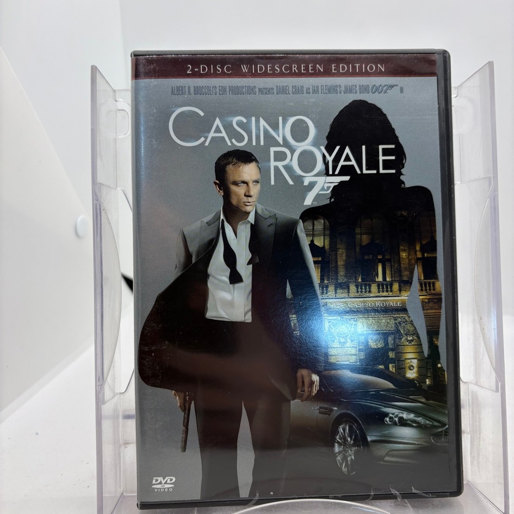 Casino Royale DVD 2-Disc Widescreen Edition James Bond 007 Daniel Craig 2006